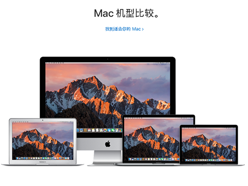 mac机型